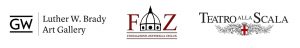 Logos GW Luther W Brady Art Gallery - Fondazione Zeffirelli Onlus - Theatro alla Scala